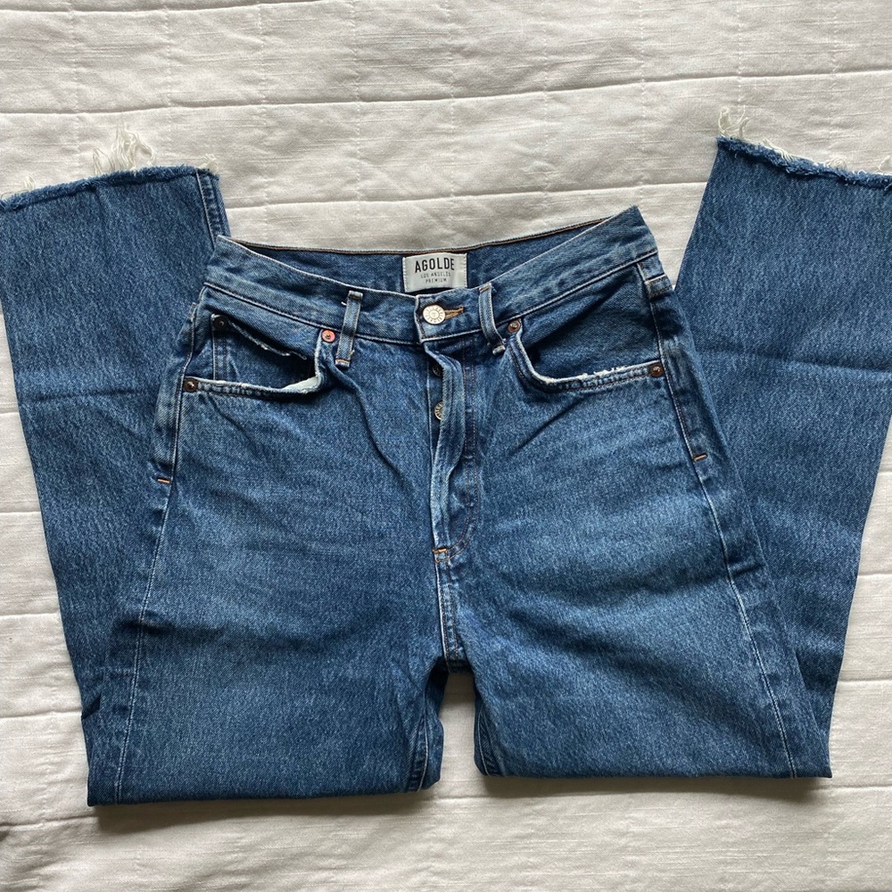 Agolde Riley Crop Jeans